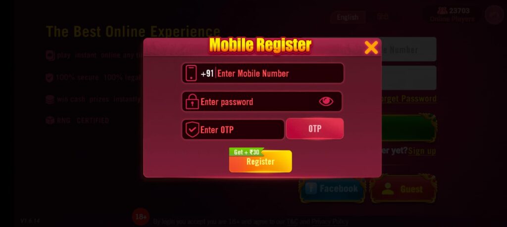 Online Mobile Game